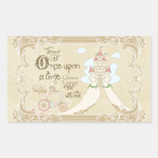 Amy Jo Rectangle Sticker (Voorkant)