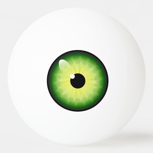 Amy K Googly Eye Green Ping Ball (Voorkant)