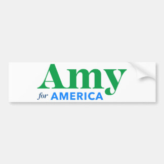 Amy Klobuchar 2020 Amy voor President Bumpersticker