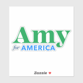 Amy Klobuchar 2020 Amy voor President Sticker