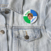 Amy Klobuchar 2020 Ronde Button 5,7 Cm (In situ)
