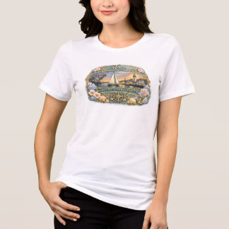 Amy Mystic Connecticut Vintage Nautical Tri-Blend Shirt