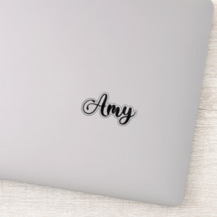 Amy Name - Handgeschreven kalligrafie Sticker