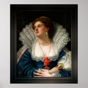 Amy Robsart van William Frederick Yeames Poster