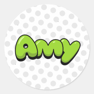 Amy Ronde Sticker