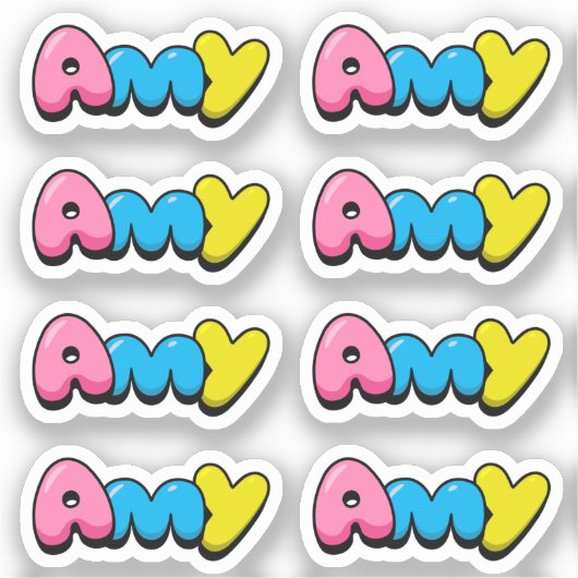 Amy Sticker (Voorkant)