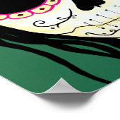 Amy Sugar Skull Skeleton Print (Hoek)