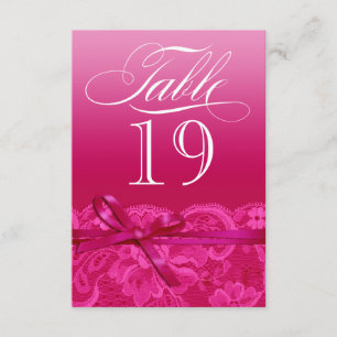 Amy Table Card-19 Kaart
