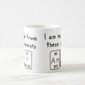 Amy - tasse de nom de table périodique (Centre)