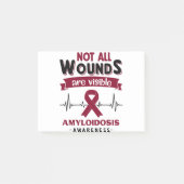 Amyloidosis Awareness Month Ribbon Gifts Post-it® Notes (Voorkant)