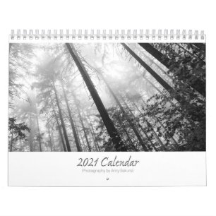 Amy's 2021 Monochrome fotokalender Kalender