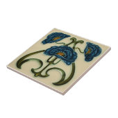 AN003 Art Nouveau Reproduction Antiek Tile Tegeltje (Zijkant)