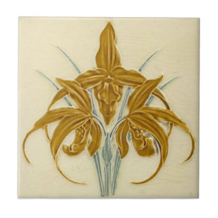 AN046 Art Nouveau Reproduction Antiek Tile Tegeltje
