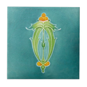 AN053 Art Nouveau Reproduction Antiek Tile Tegeltje