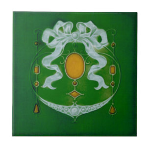 AN067 Art Nouveau Reproduction Antiek Tile Tegeltje