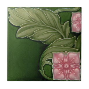 AN132 Art Nouveau Reproduction Antiek Tile Tegeltje