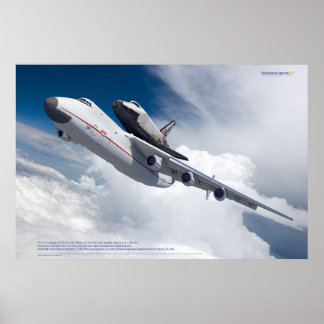 An-225 Mriya & Buran: Ruimtelegendes Poster