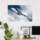 An-225 Mriya & Buran: Space Legends Poster (Thuiskantoor)