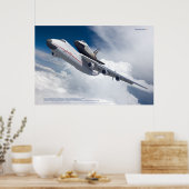 An-225 Mriya & Buran: Space Legends Poster (Keuken)