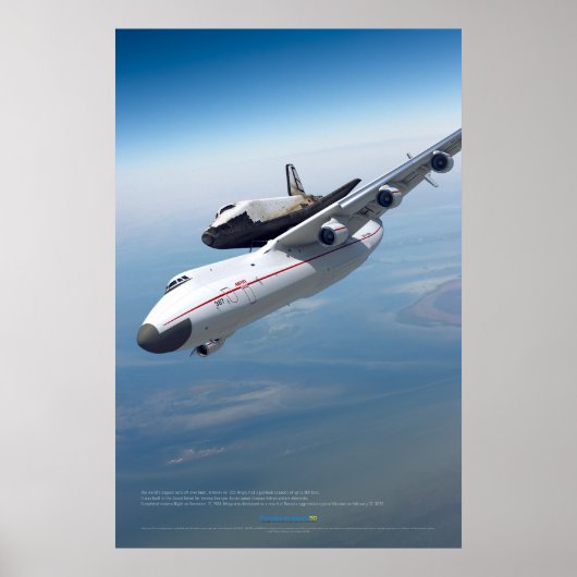 An-225 Mriya : Géant du ciel et affiche Buran (Devant)