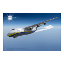 An-225 Mriya: Legende van de Hemel 3D Poster