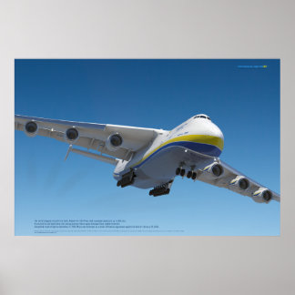 An-225 Mriya: Legende van de Hemel 3D Poster