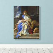 An Allegory of Charity, c.1642-48 Canvas Afdruk (Insitu (Houten vloer))
