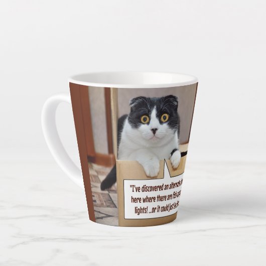 An alternate dimension Latte Mug Latte Mok (Linkerhoek)