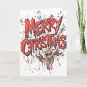 An alternative christmas card kaart (Voorkant)