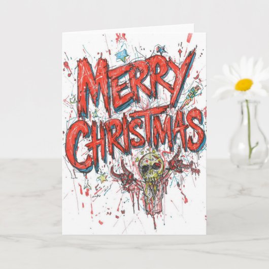 An alternative christmas card kaart (Kleine Plant)
