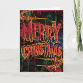 An alternative christmas card kaart (Voorkant)
