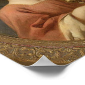 "An Angel Holding a Chalice" Art Poster (Hoek)