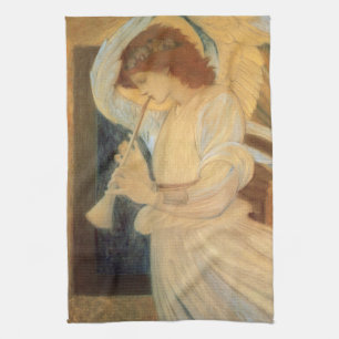 An Angel Playing a Flageolet By Burne Jones Theedoek