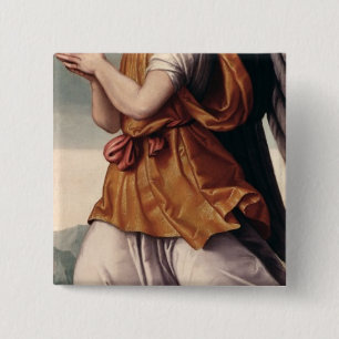 An Angel Vierkante Button 5,1 Cm