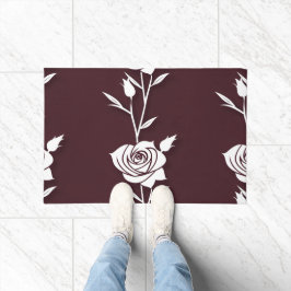 An Arrangement Of Minimalist Single Line Roses Deurmat