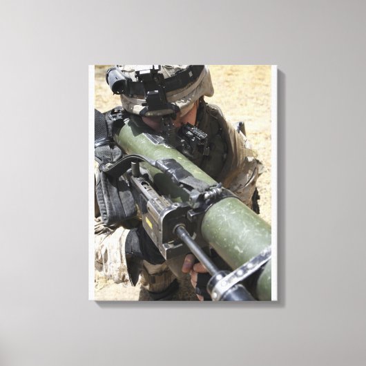 An assaultman canvas afdruk (Voorkant)