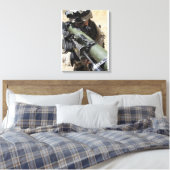 An assaultman canvas afdruk (Insitu (Slaapkamer))