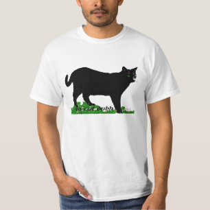 An Cat Dubh (de zwarte kat) Iers T-shirt