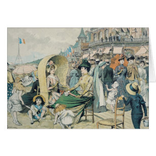 An Elegant Beach, 1887