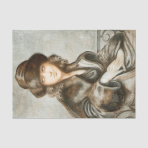 An Elegant Young Lady van Gerda Wegener Tissuepapier