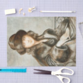 An Elegant Young Lady van Gerda Wegener Tissuepapier (Craft)