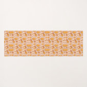 An elongated, rectangular piece of fabric  yogamat (Achterkant (horizontaal))