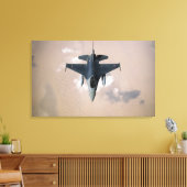 An Emirati F-16 Canvas Afdruk (Insitu (Woonkamer))
