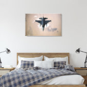 An Emirati F-16 Canvas Afdruk (Insitu (Slaapkamer))