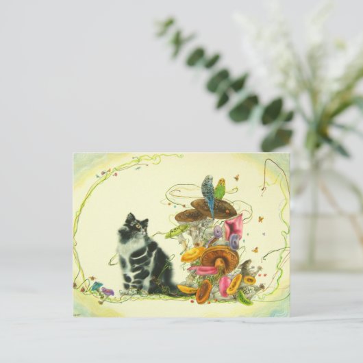 An Enchanting World Briefkaart (Staand voorkant)