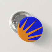 An Gal Gréine Ronde Button 3,2 Cm (Voorkant /achterkant)