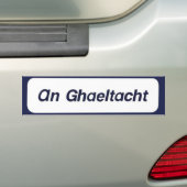 An Ghaeltacht Bumpersticker (Op auto)