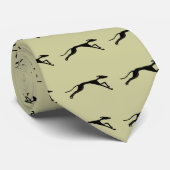 AN- Greyhound Racing Design Stropdas (Opgerold)