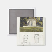 An Ice House, van Ackermann's 'Bewaarder van Kunst Magneet (Voorkant / Achterkant)