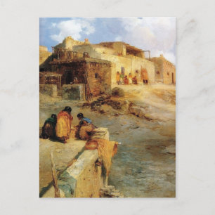 An Indian Pueblo Laguna New Mexico - 1906 Briefkaart